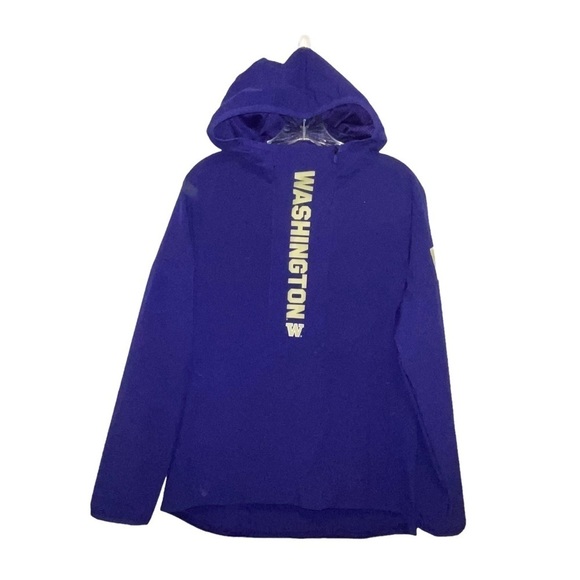 Adidas Washington Huskies Men's Pullover Hoodie Sweatshirt Size S - Picture 2 of 6